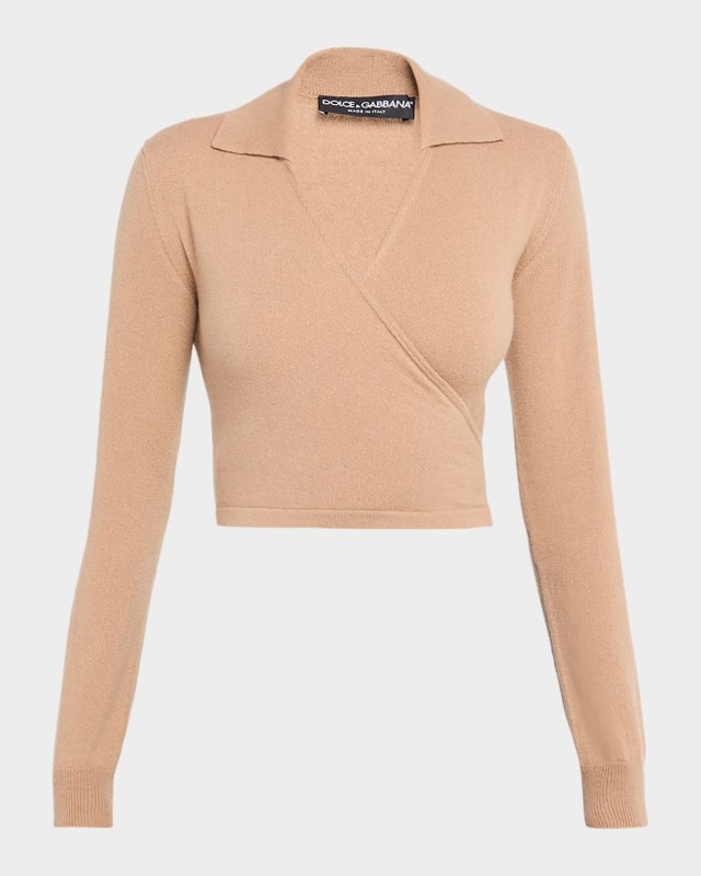 Straight-Leg Gabardine Pull-On Pants
